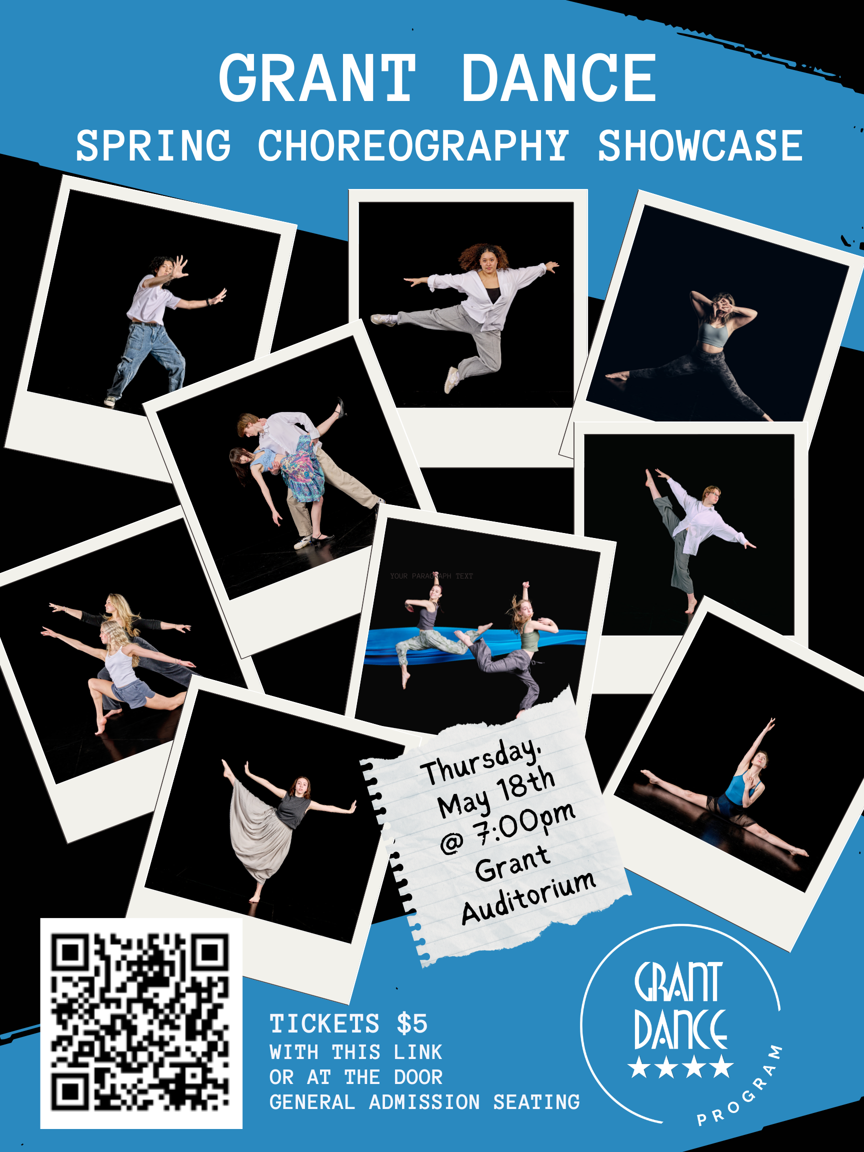 Grant dance flyer